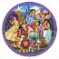 Disney Round Puzzle