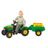 Green Tractor and Trail