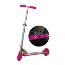 Pink Flashing Storm Folding Scooter