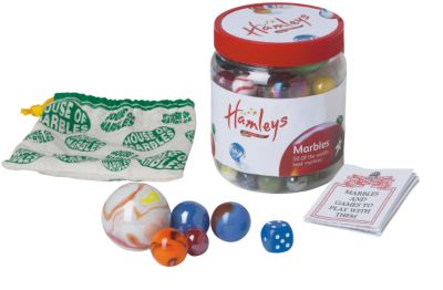 50 Tub Of Marbles
