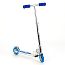 Nebulus Blue Folding Scooter