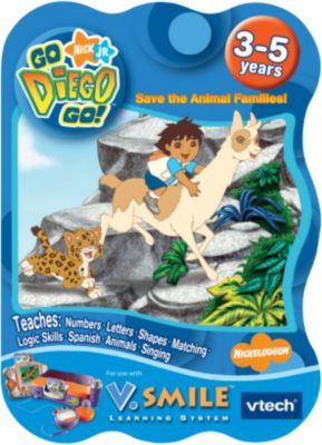 Go Diego Go Save the Animal Families VSmile Smartridge