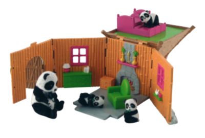 Panda Hut Playset