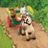 Delivery Cart with Pony and Vegetable Stall