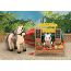 Delivery Cart with Pony and Vegetable Stall