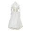 Princess Dress in White and Gold 3-5