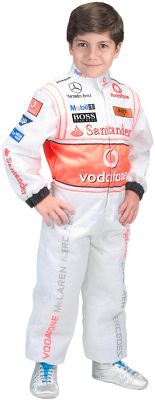 Lewis Hamilton Mclaren Racing Suit -  5-7 Years