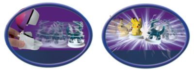 Spinning Figure and Pokeball Launcher
