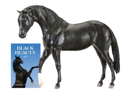 Black Beauty Horse With Book