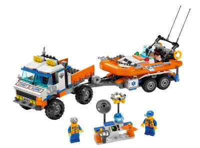 Coast Guard Truck with Speed Boat 7726
