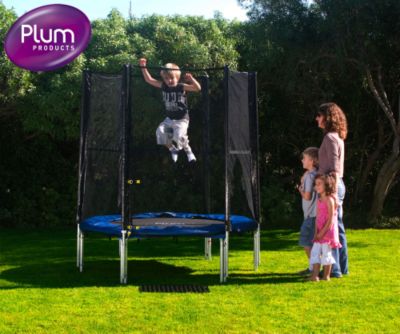 Plum Products 6ft Trampoline and Enclosure Blue