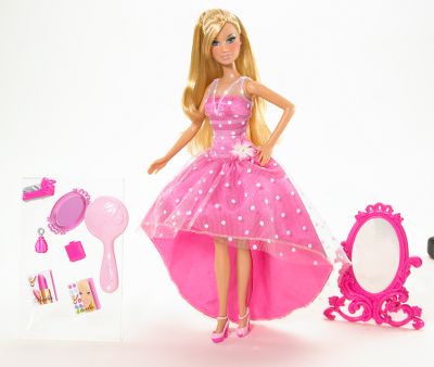Pink World AM to PM Doll