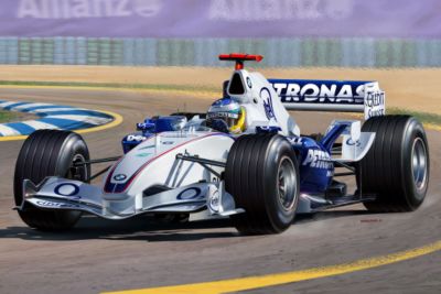 BMW Sauber F1 Model Kit